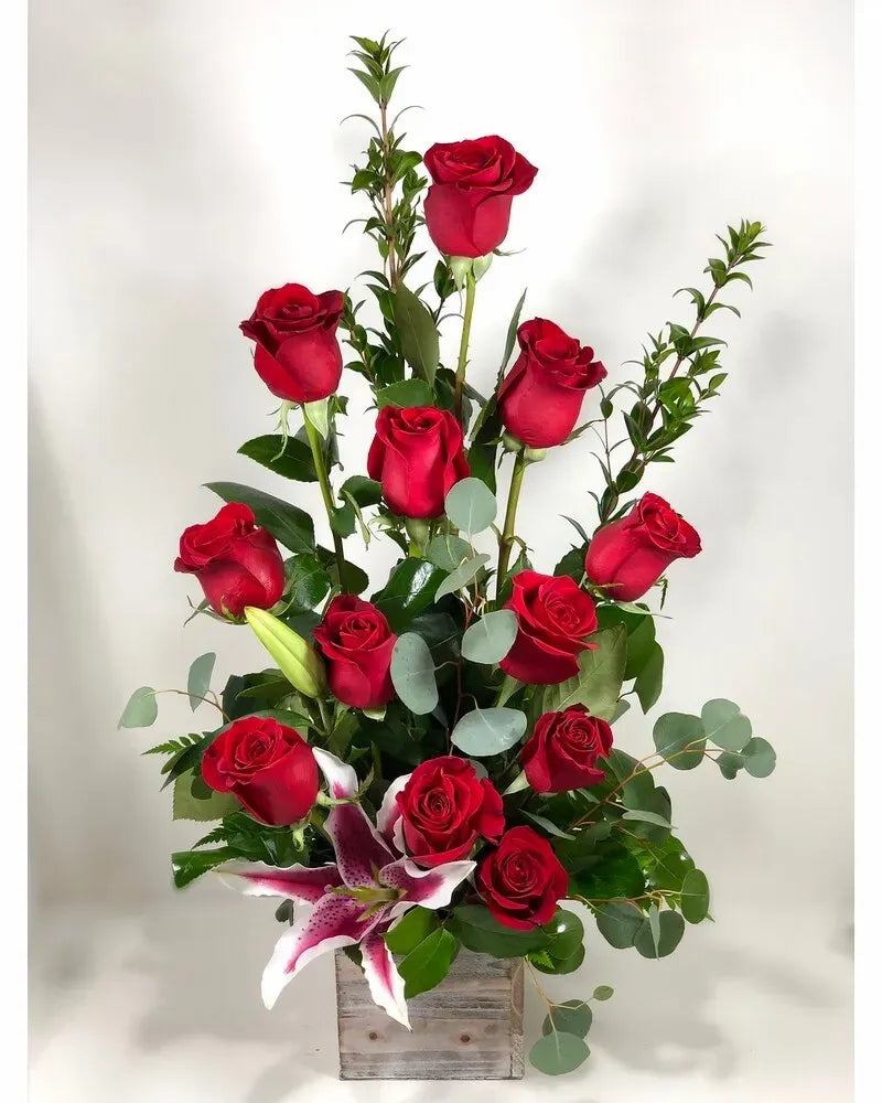 Red Roses Madrecita Linda